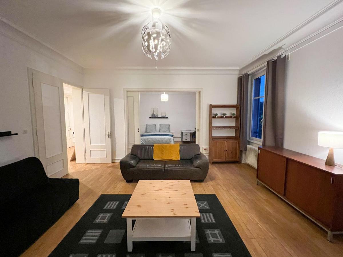 Chambres Privees -Private Room- Dans Un Spacieux Appartement - 100M2 Centre Proche Gare Μυλούζη Εξωτερικό φωτογραφία